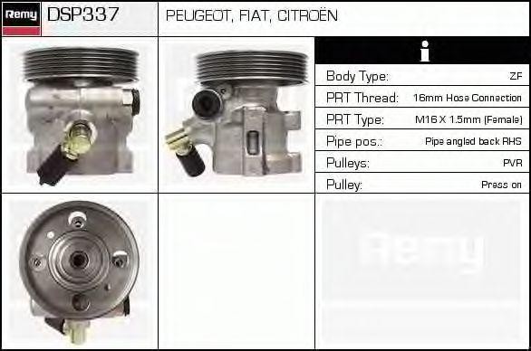 Гидравлический насос, рулевое управление DSP337 DELCO REMY