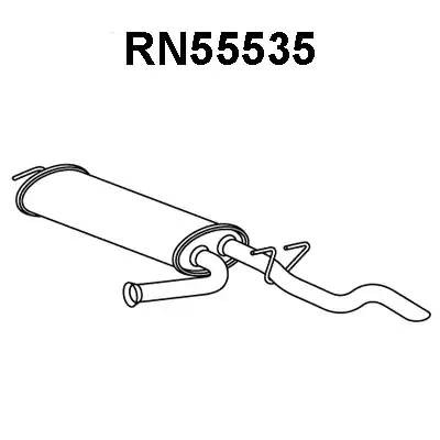 Глушитель выхлопных газов конечный RN55535 VENEPORTE
