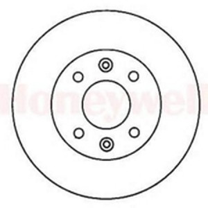 Тормозной диск 561255B BENDIX JURID