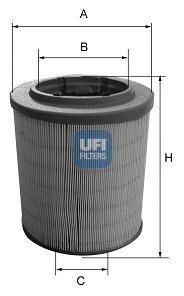 Воздушный фильтр 27.628.00 UFI