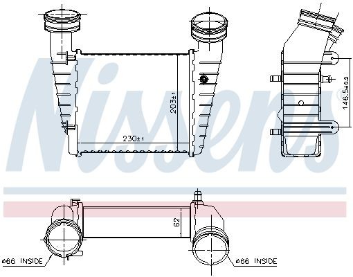 Интеркулер 96680 NISSENS
