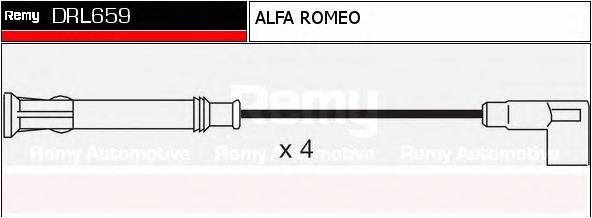 Ккомплект проводов зажигания DRL659 DELCO REMY