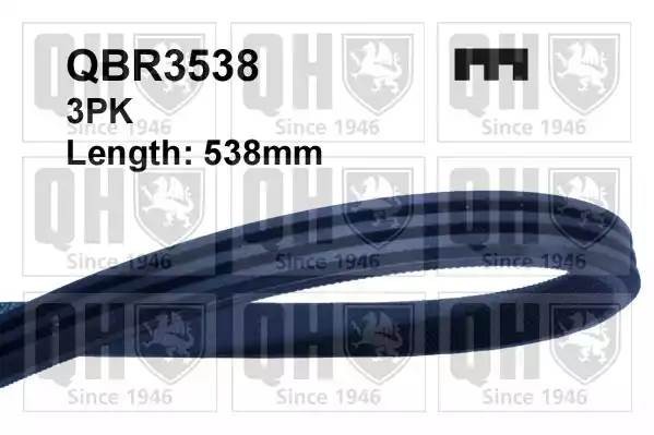 Поликлиновой ремень QBR3538 QUINTON HAZELL