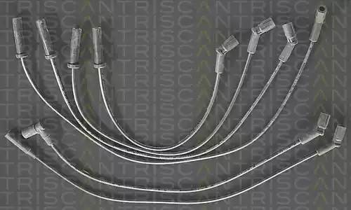 Ккомплект проводов зажигания 88604326 TRISCAN