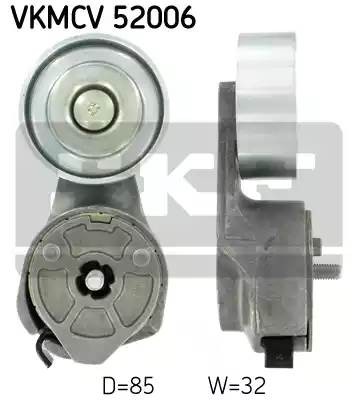 Натяжной ролик, поликлиновой  ремень VKMCV52006 SKF