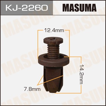 Клипса крепежная KJ2260 MASUMA