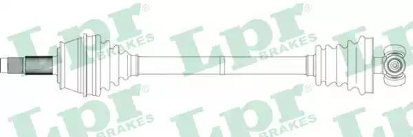 Приводной вал DS20105 LPR