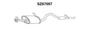 Глушитель выхлопных газов конечный SZ67057 VENEPORTE