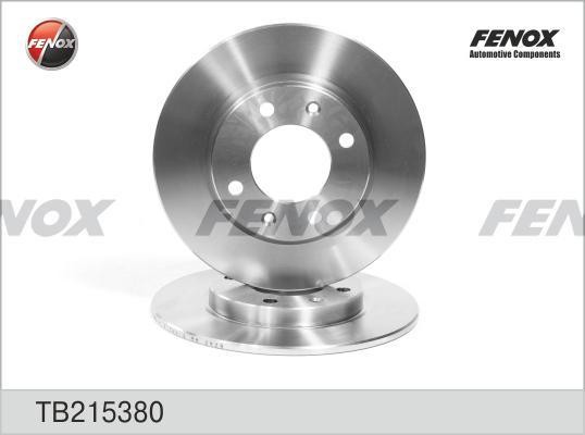 Диск тормозной TB215380 FENOX