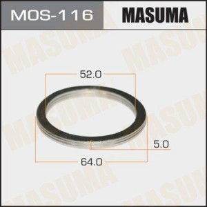 Кольцо уплотнительное системы ОГ MOS-116 MASUMA