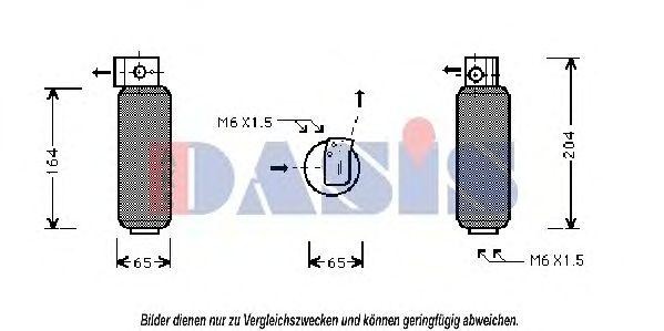 Осушитель, кондиционер 801260N AKS DASIS