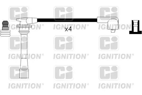 Ккомплект проводов зажигания XC677 QUINTON HAZELL