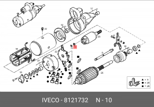 Соединитель проводов 8121732 IVECO