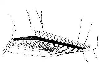 Днище кузова 5801384 VAN WEZEL