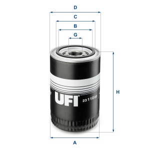 Масляный фильтр 23.110.02 UFI