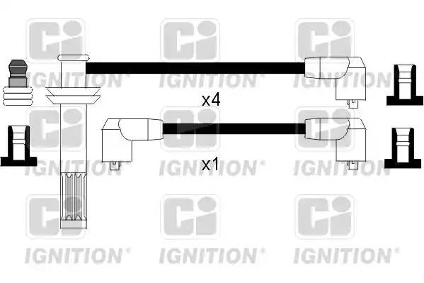 Ккомплект проводов зажигания XC813 QUINTON HAZELL
