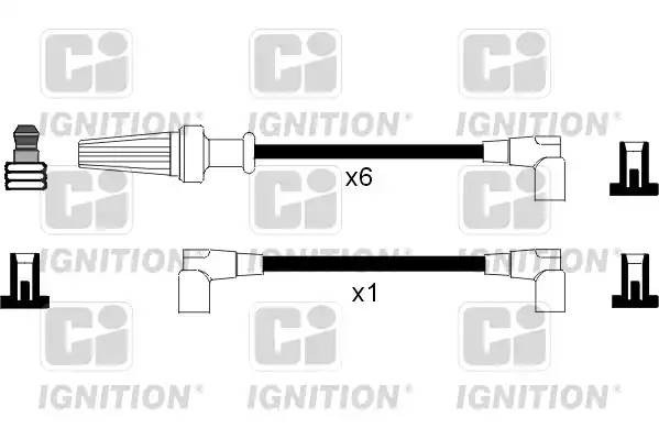 Ккомплект проводов зажигания XC587 QUINTON HAZELL