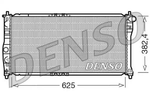 Радиатор, охлаждение двигател DRM08002 DENSO