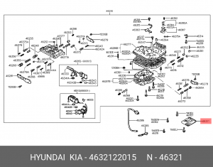 Фильтр масляный АКПП 4632122015 HYUNDAI KIA