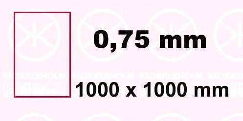плоский лист 9600010 KLOKKERHOLM