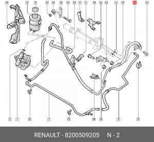 Деталь 8200509205 RENAULT