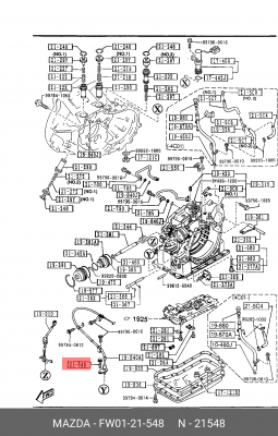 Деталь FW0121548 MAZDA
