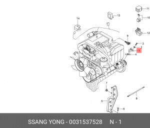 Датчик импульсов 0031537528 SSANG YONG