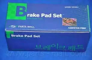Колодки тормозные дисковые PKA-016 PMC PARTS MALL