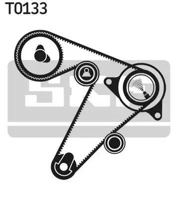 Комплект ремня ГРМ VKMA06501 SKF