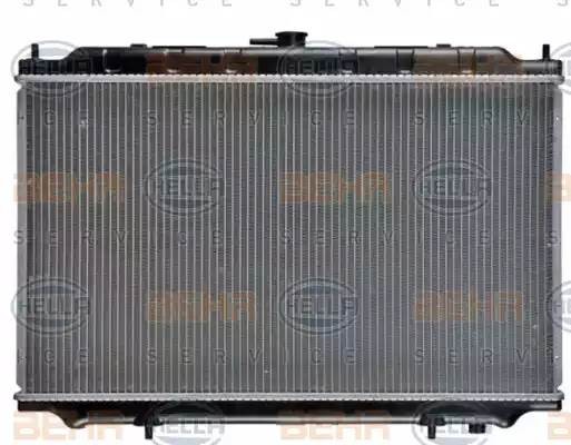Радиатор, охлаждение двигател 8MK 376 724-671 HELLA