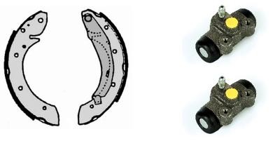 Комплект тормозных колодок H 61 064 BREMBO