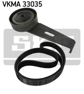 Поликлиновой ременный комплект VKMA33035 SKF
