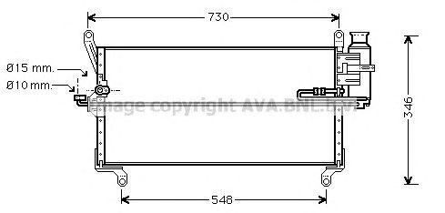 Конденсатор, кондиционер LC5069 AVA