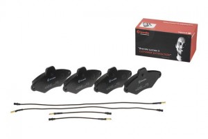 Комплект тормозных колодок, диско P61052 BREMBO