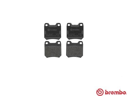 Комплект тормозных колодок, диско P 59 014 BREMBO