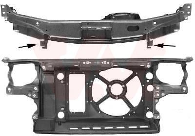Облицовка передка 5880668 VAN WEZEL