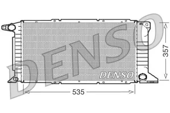 Радиатор, охлаждение двигател DRM10101 DENSO