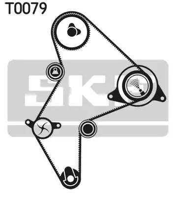 Комплект ремня ГРМ VKMA 03250 SKF