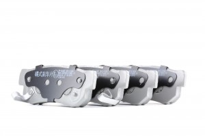 Комплект тормозных колодок, диско PPH04AF JAPAN PARTS GROUP