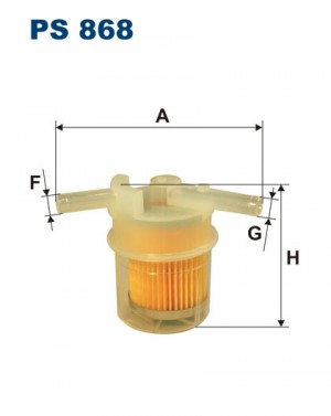 Фильтр топливный PS868 FILTRON