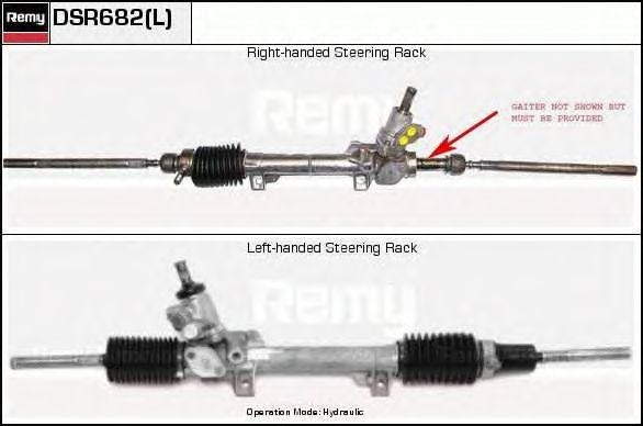 Рулевой механизм DSR682L DELCO REMY