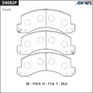 Деталь SN682P ADVICS