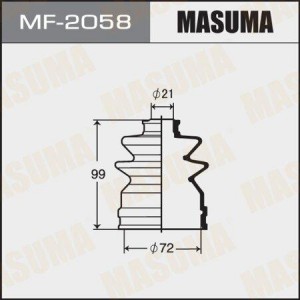 Пыльник ШРУСа MF-2058 MASUMA