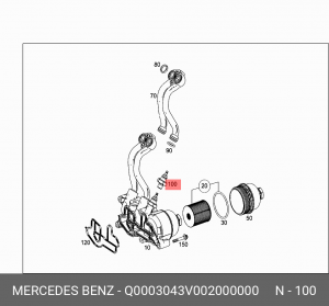 Датчик давления масла Q0003043V002000000 SMART