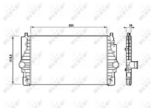 Интеркулер 30873 NRF