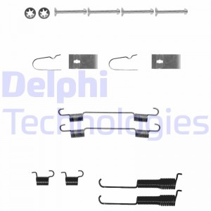 Комплектующие, тормозная колодка LY1296 DELPHI
