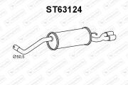 Предглушитель выхлопных газов ST63124 VENEPORTE