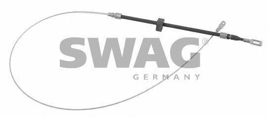 Трос, стояночная тормозная система 10 92 3974 SWAG
