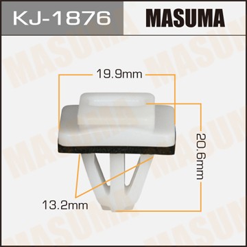 Клипса крепежная KJ1876 MASUMA