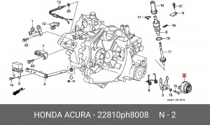Выжимной подшипник 22810PH8008 HONDA
